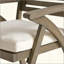 Chaise d'extérieur en bois d'acacia