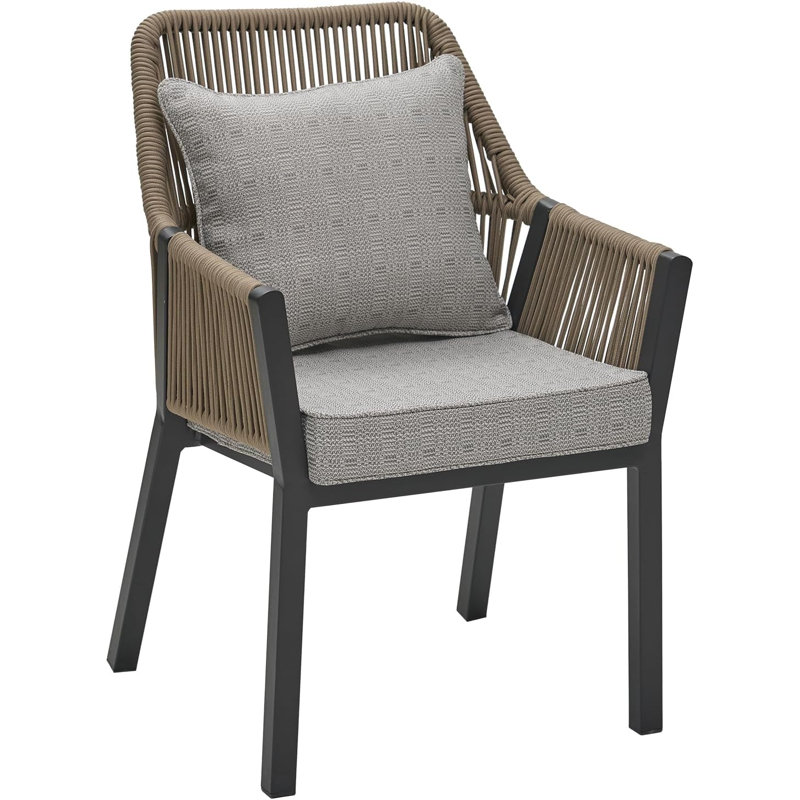 Ensemble de coussins d'extérieur à assise profonde, L 22 po x P 22 po