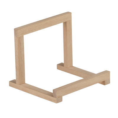 Wood Platter and Bowl Stand - Large