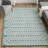 Premium Machine Washable Mayfield AMF2247 Geometric Rug-963843770-963843765