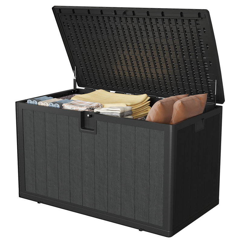 HAUSPROFI W Deck Box, Black