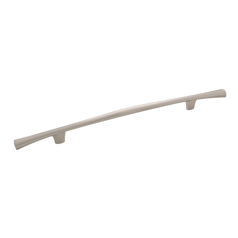 Olivet 12" Center to Center Arch Pull, Satin Nickel, 12"