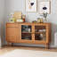 Buffet de rangement multifonctionnel en bois massif-1746928452