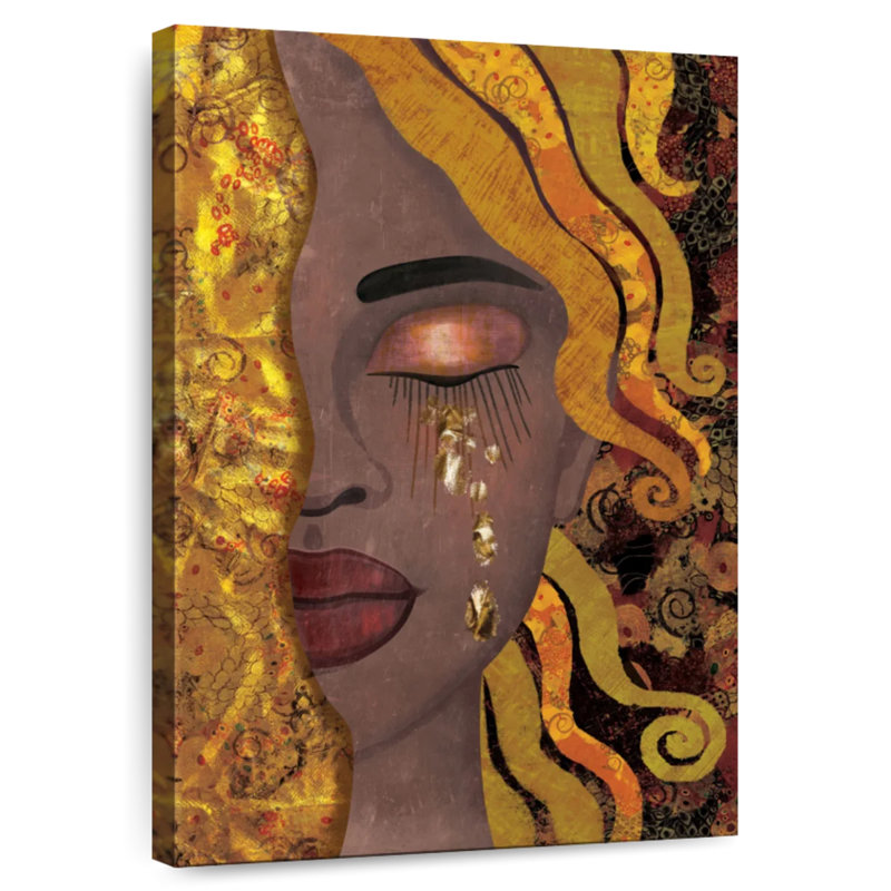 Leisha African American Abstract, 39" H x 26" W