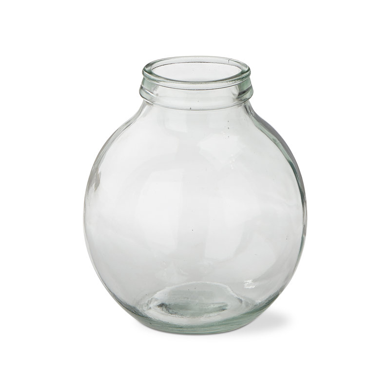 Petit vase en verre recyclé
