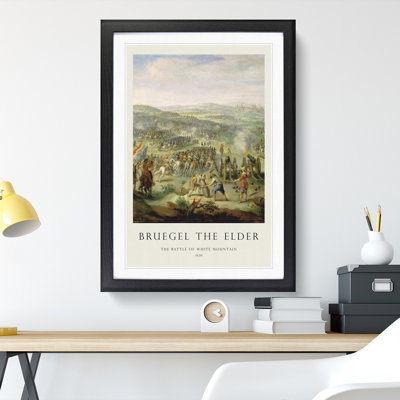 Flemish Proverbs by Pieter Bruegel The Elder - Single Picture Frame Print