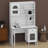 Rotating Computer Desk with Built-in Storage, Drawers, Cabinets and Shelves for Home Office-1868189622