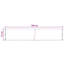 vidaXL Balcony Screen HDPE Outdoor Garden Protective Fence Privacy Sunshade-130379896-130381857