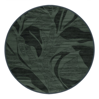 Machine Washable Abstract Gray Area Rug