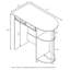 Julia Peninsula Home Laptop Notebook Computer Desk/Table-36155649