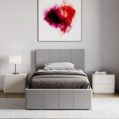 Wilna Upholstered Ottoman Bed, UKFR Certified