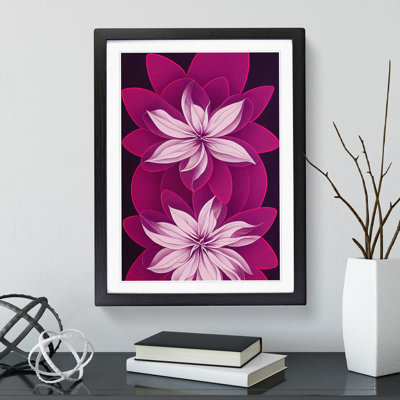 The Thrilling Flowers - Framed Print