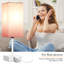 Ensemble de 2 lampes de table pour la chambre à coucher, à intensité variable 3 couleurs 15 po, avec chaînette et prises de courant, 2 ampoules incluses-117987411-117987413