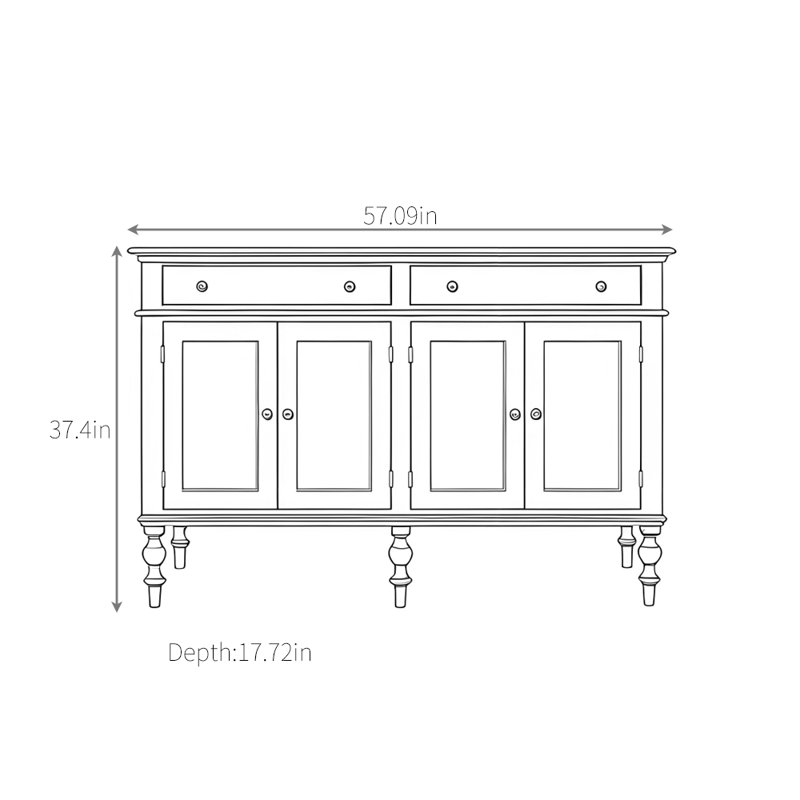 High-End Quality Sideboard