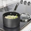 Viking Hard Anodized Nonstick Saucepan with Lid-506579863