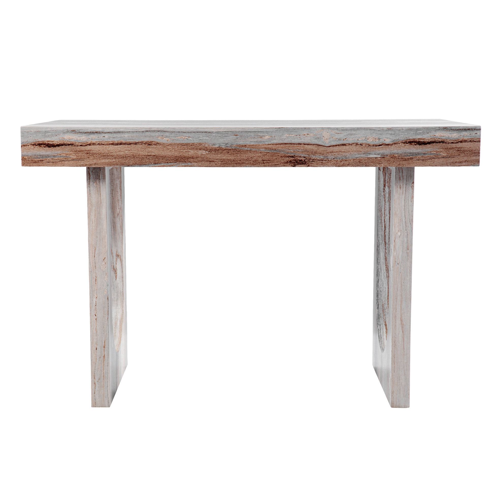 17 Stories Chadkirk Faux Marble Writing Desk - Wayfair Canada