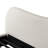 Modern Platform Bed with Wavy Curved Headboard,  Performance fabric-760657847-739748725