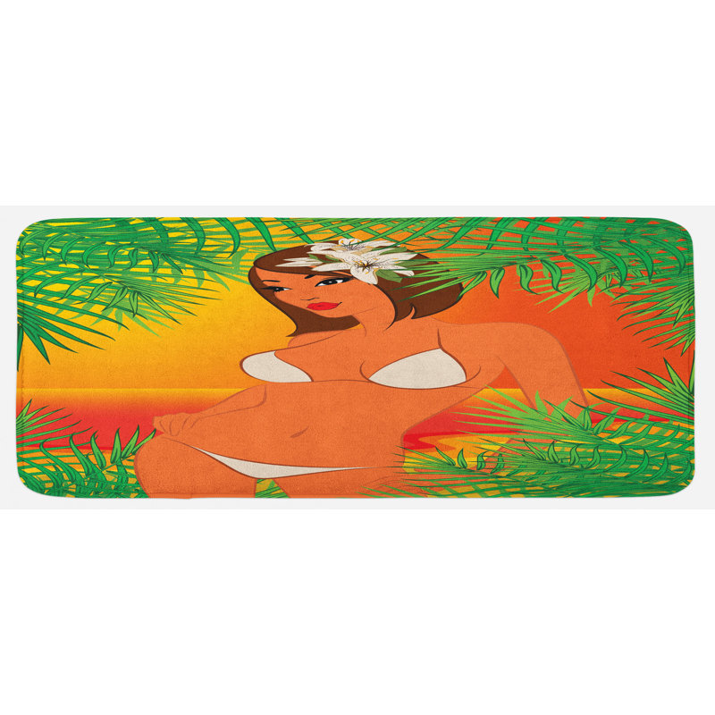 Tapis de cuisine Pin Up Girl