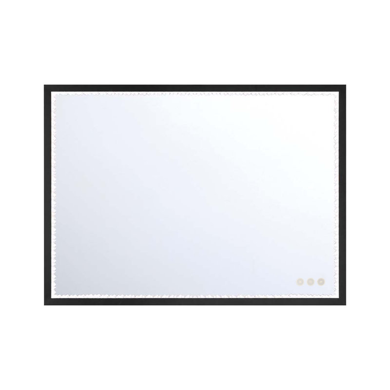 Miroir Cerissa, Noir, 30 po x 22 po