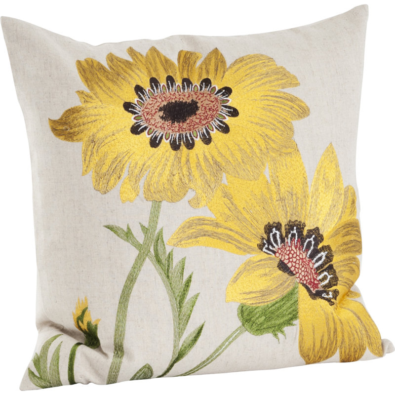 Square Pillow Cover & Insert, Yellow