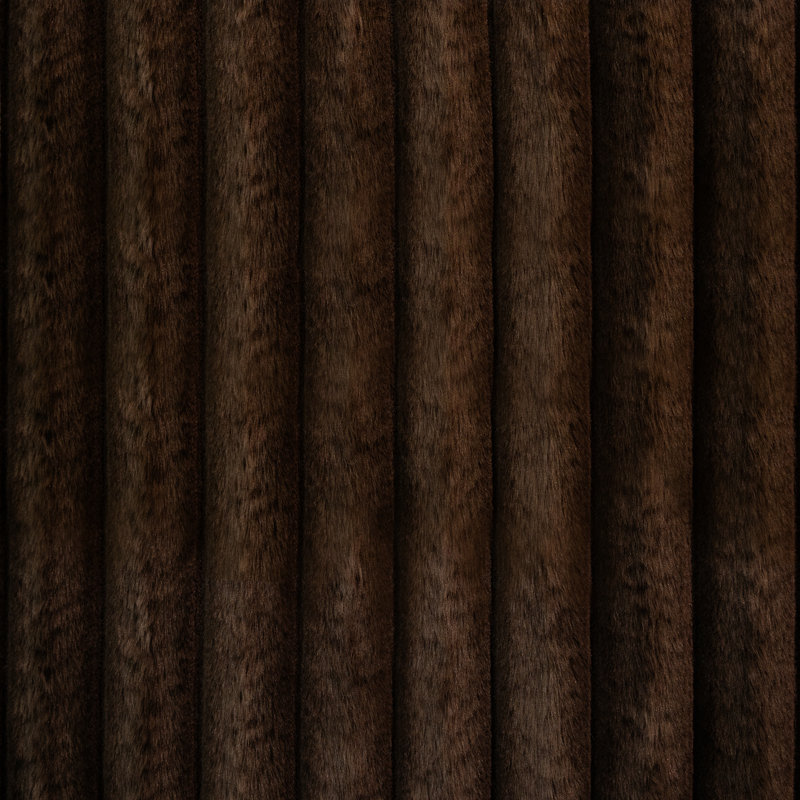 Causeuse inclinable avec boîte de rangement Living, Chocolat