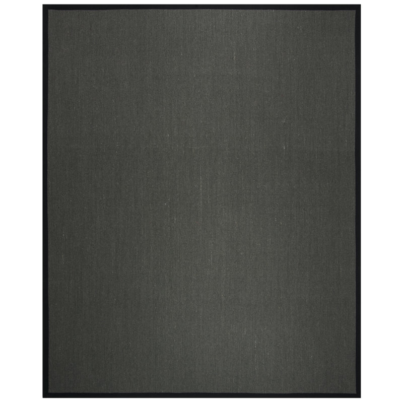 Puryear Natural Fiber Sisal Pile Solid Color Rug, Rectangle 9' x 12'