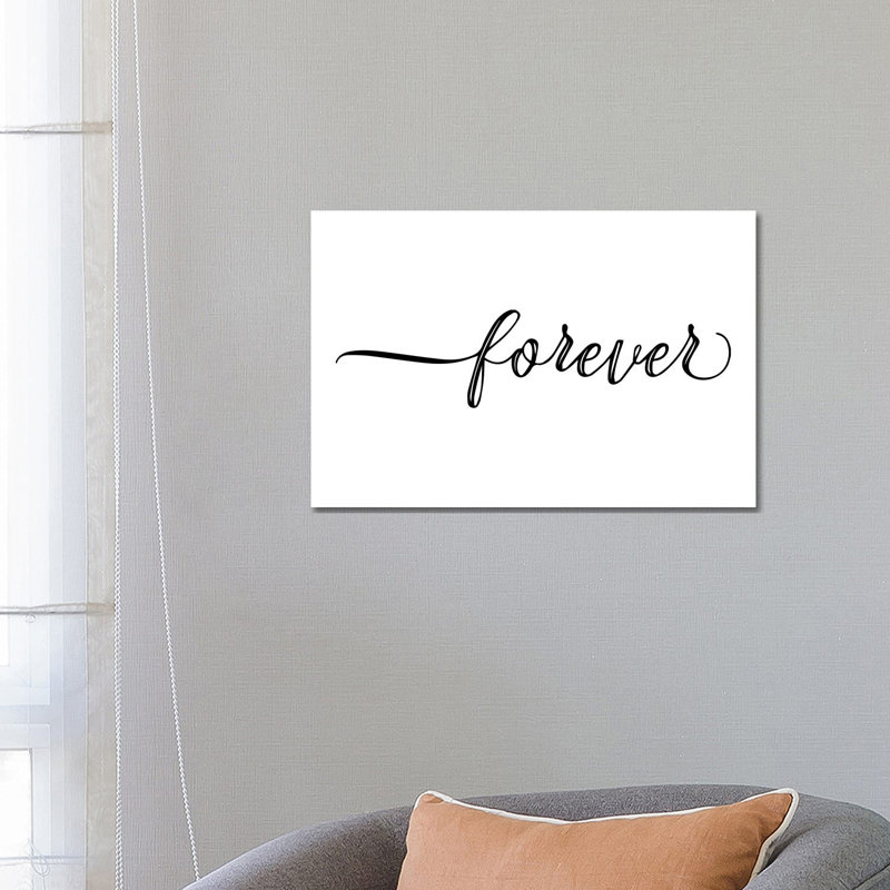 Forever - Wrapped Canvas Print, 66.04 cm H x 45.72 cm W x 1.91 cm D