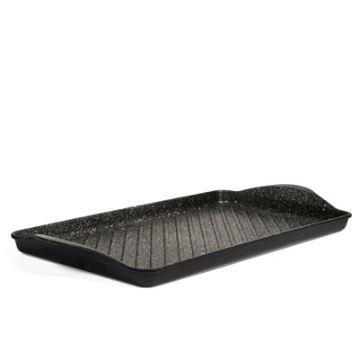 30cm Aluminium Grill Pan / Griddle Set