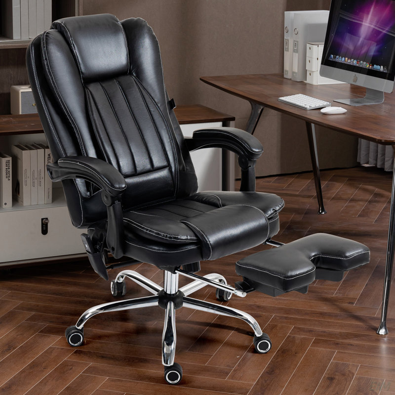 Fauteuil de massage avec chauffeur et repose-pieds