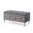 Glam Storage Ottoman Bench, Upholstered Tufted Bench-1483796409