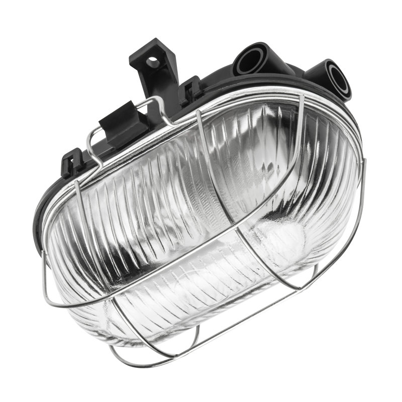 Jorunnr Outdoor Bulkhead Light, Black