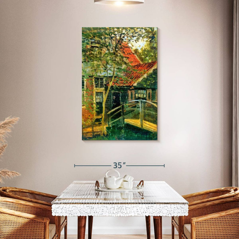 Petit pont Lilie Zaandam, H 45 po x l 30 po