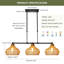 3 - Light Natural Kitchen Island Pendant