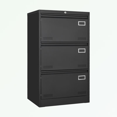 Lukah 23.62'' Wide 3 - Drawer Filing Storage Cabinet