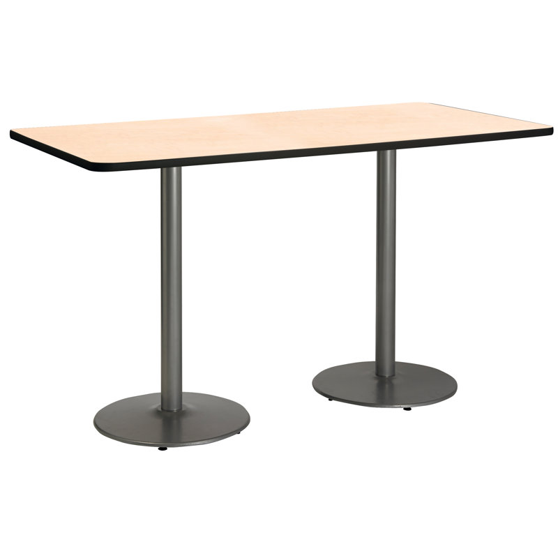 Table de salle de repos 72 "L, Naturel, H 42 po x l 30 po x L 72 po
