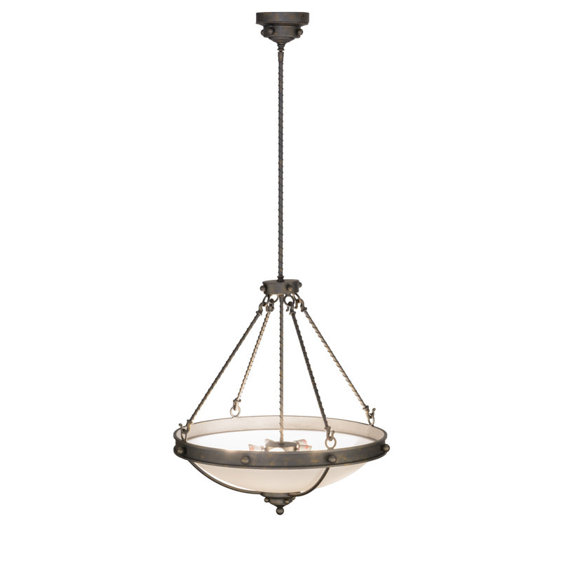 Luminaire suspendu unique à 5 lumières Freya