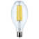 40 Watt LED HID Replacement ED37 4000K Extended Mogul Base Clear 120-277 Range Voltage