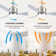 Loritta 52'' 3 - Blade Large Indooor Ceiling Fan With Light Kit and Remote, 3 LED Colors, 6 Speed Noiseless DC Motor, Timer