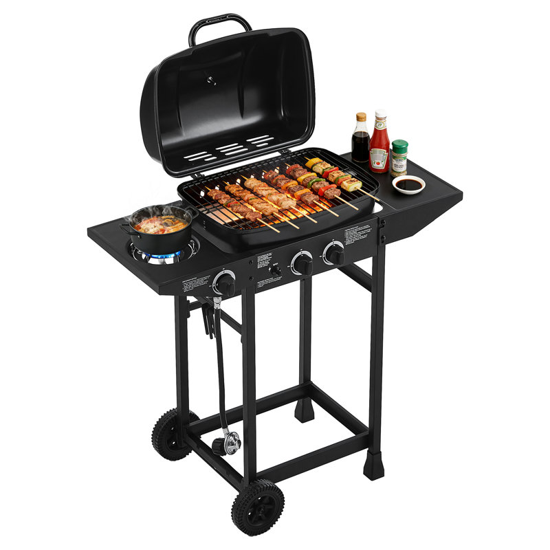 OpulentOasis 4947578261 Single Burner No Gas Grill
