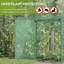 6' X 3' Crop Cage, Plant Protection Tent With Zippered Doors For Vegetable Garden, Backyard, Green