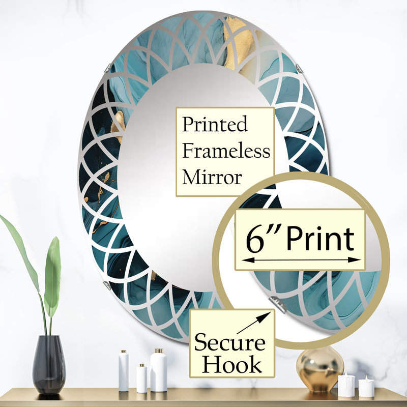Miroir mural Zianny, 36 po x 24 po