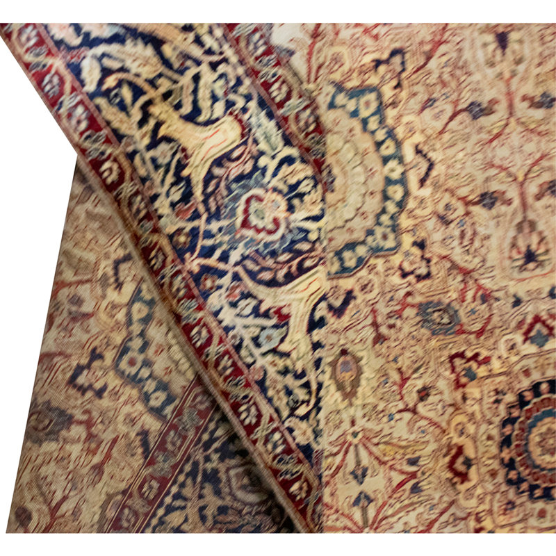 Hand Knotted Wool Oriental Indoor Rug