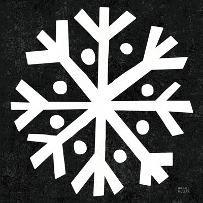 Flocon de neige de Noël fantaisie