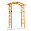 Arche en treillis de 229 cm (90 po) - Transformez votre cour arrière en un magnifique jardin en bois - Un choix décoratif extérieur