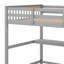 Lit mezzanine avec tablettes de rangement intégrées et bureau sous le lit-1887599182-1887599170