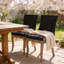 Ensemble de 4 chaises de cuisine en bois massif avec garniture cloutée et support pour haut dossier Farmhouse, ensemble de 4 chaises d'appoint Farmhouse-1786629728