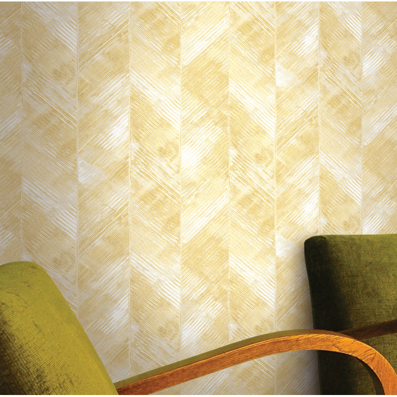 Rouleau de papier peint texture l 33 po x l 20,5 po Aquavia, Crème