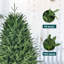 Arbre de Noël artificiel pin conique-1722642996
