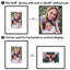  Cadre photo 24 x 30 - Utiliser comme cadre 13 x 19 avec passe-partout ou cadre 24 x 30 sans passe-partout - Cadre photo fin avec plexiglas poli - noir-1657676156-1657676154