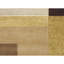 Himalayan Geometric Area Rug in Ivory/Brown/Black